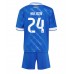 Real Madrid Dean Huijsen #24 Tredjedraktsett Barn 2025-26 Kortermet (+ Korte bukser)